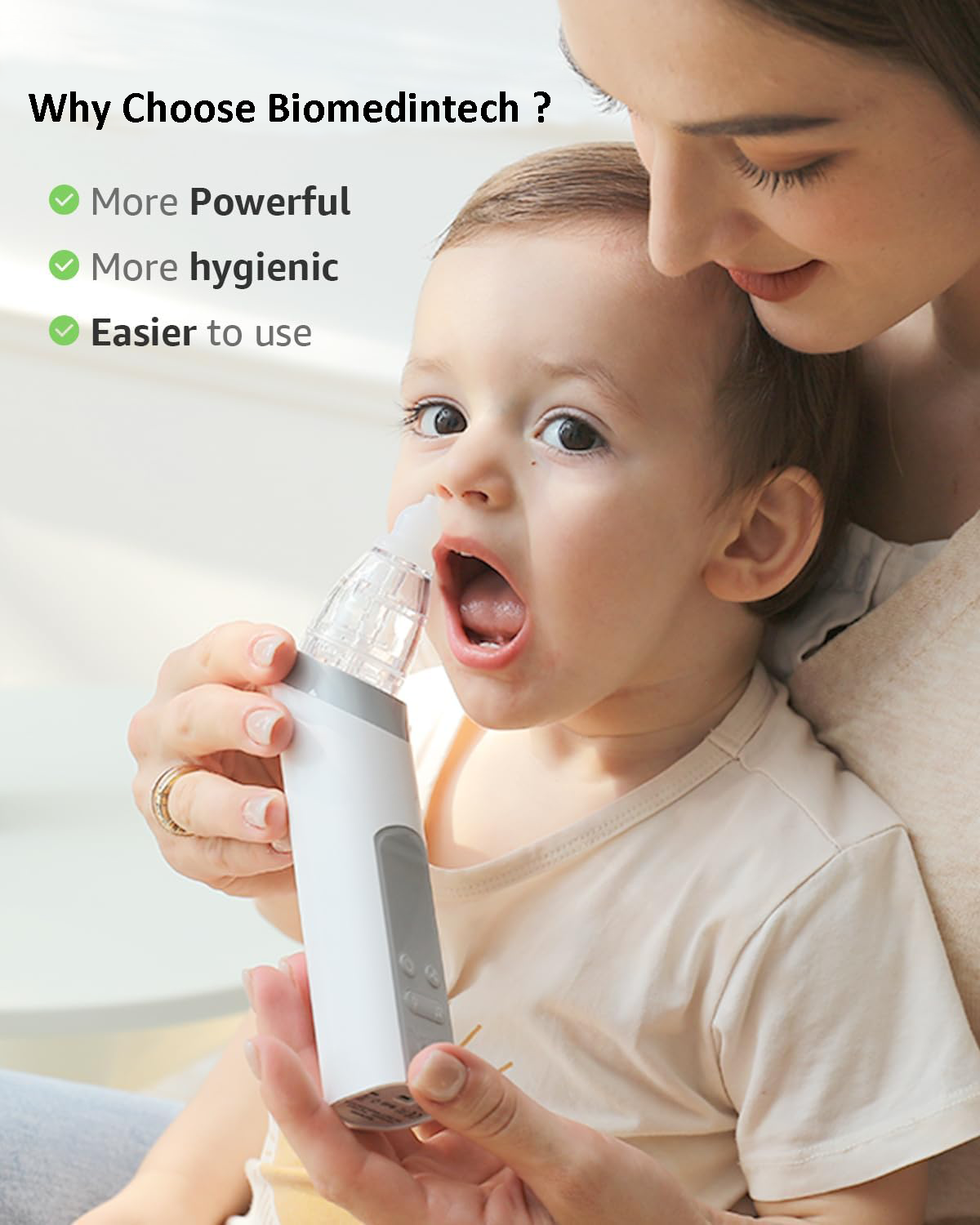 Aspiratore nasale per bambini Biomedintech