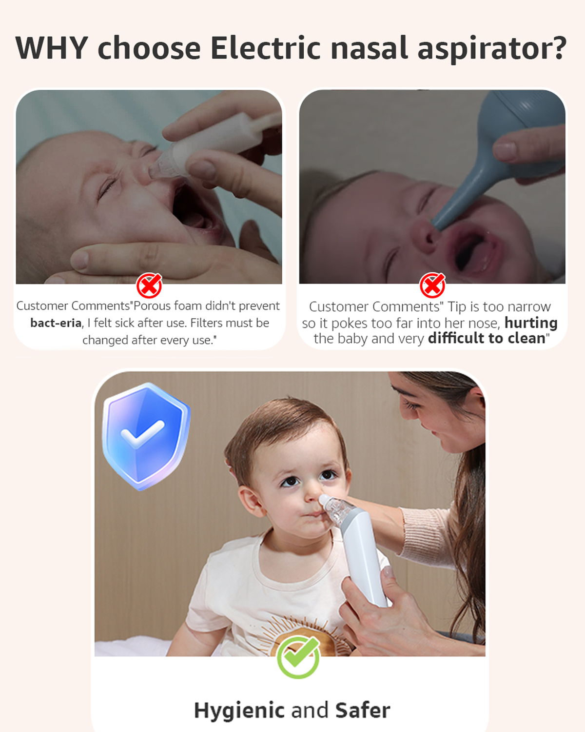 Aspiratore nasale per bambini Biomedintech