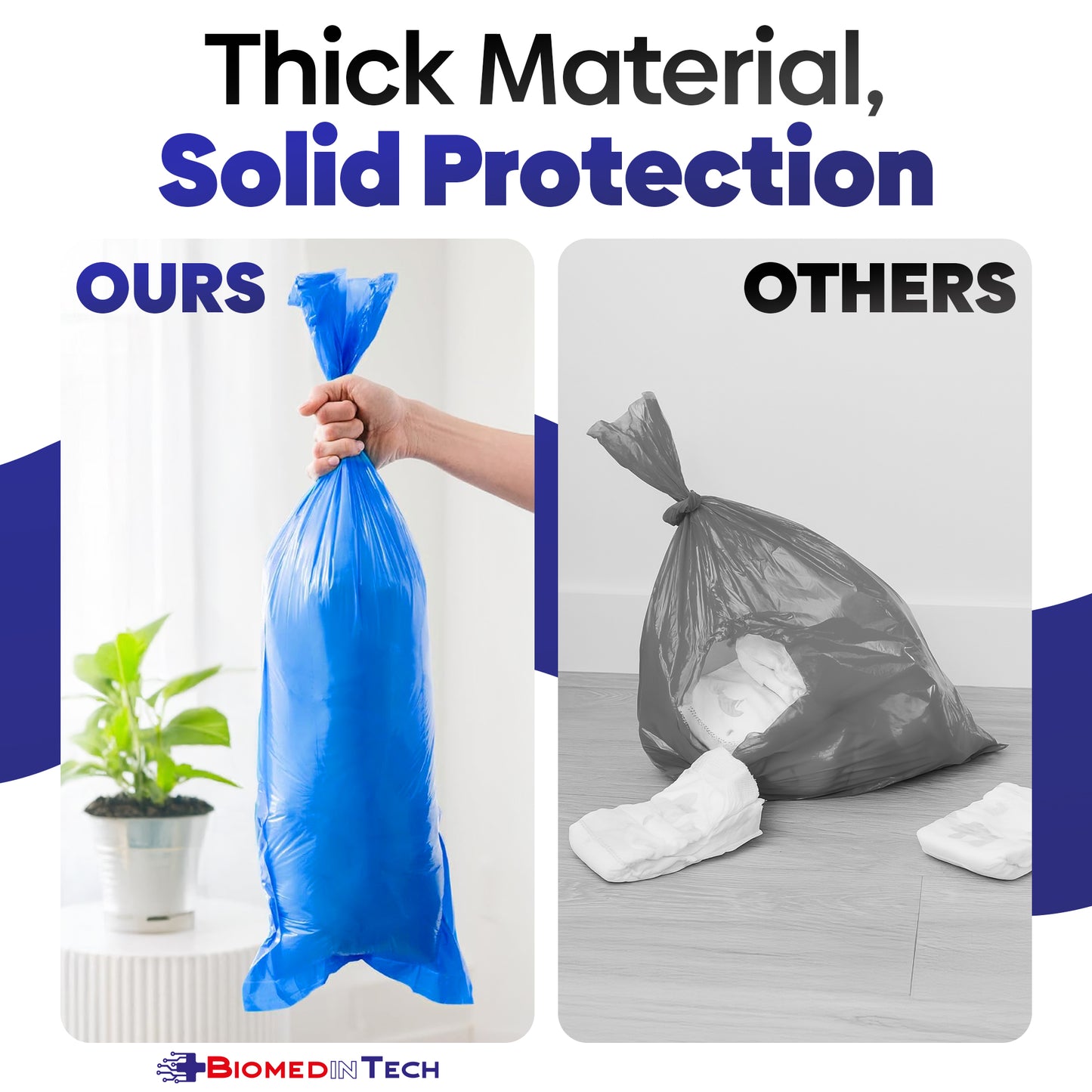 Easy Roll Refill Bags - 60 Bags (2x30)