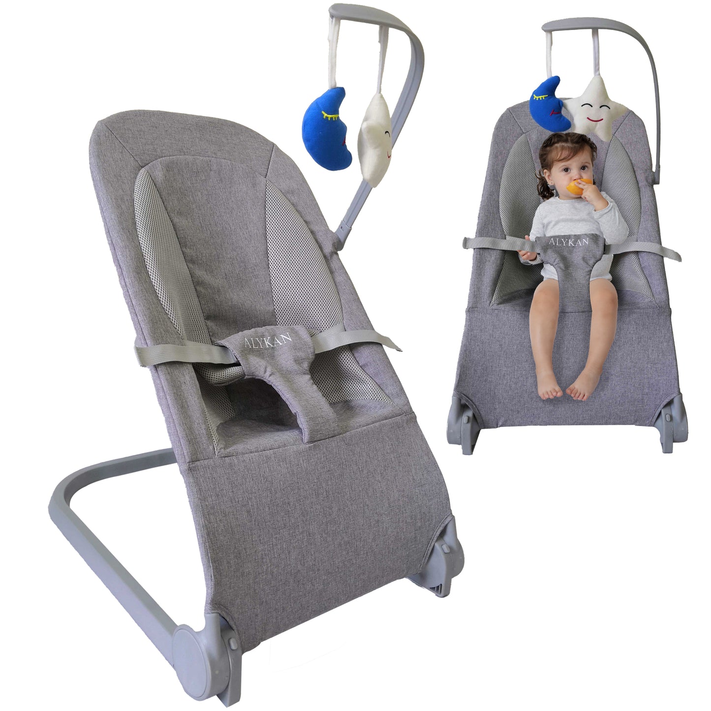 ALYKAN Baby Bouncer Seat