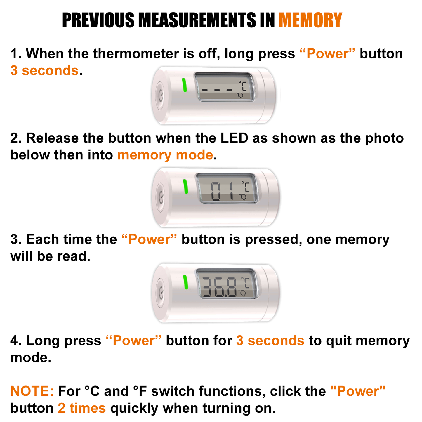Biomedintech Mini Baby Forehead Thermometer